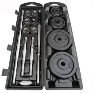 50kg Chrome Barbell and Dumbbell Set